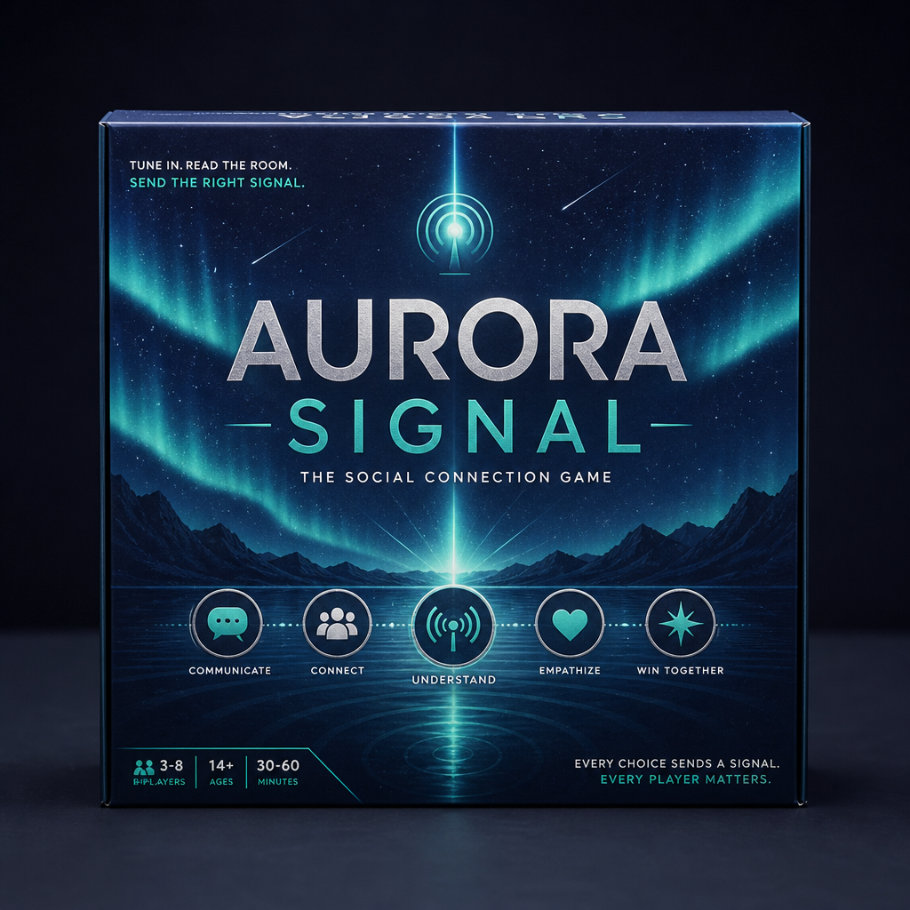 Aurora Signal board game box
